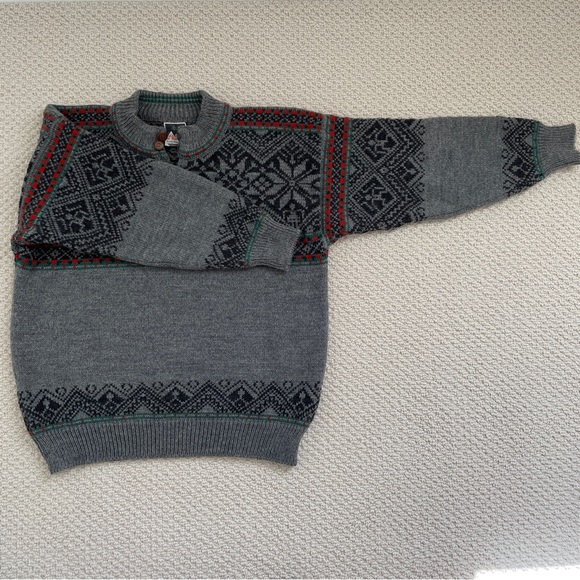 Dale of Norway 1995 Thunder Bay olympics 100% wool quarter zip - Picture 5 of 8